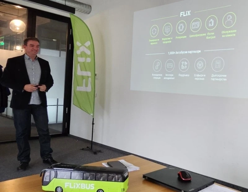 FlixBus обслужва автобусни линии от 11 града в България до 12 страни