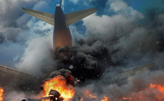 Руски военен самолет се разби с 15 души на борда