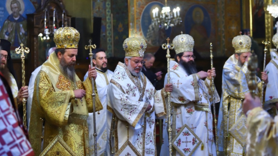 Архиерейска заупокойна света литургия за 40 дни от кончината на патриарх Неофит