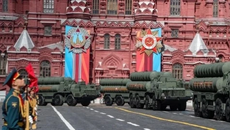 Генерална репетиция за военния парад в Москва (СНИМКИ)