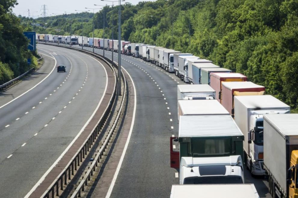 По границата с Румъния трафикът е интензивен на ГКПП Видин