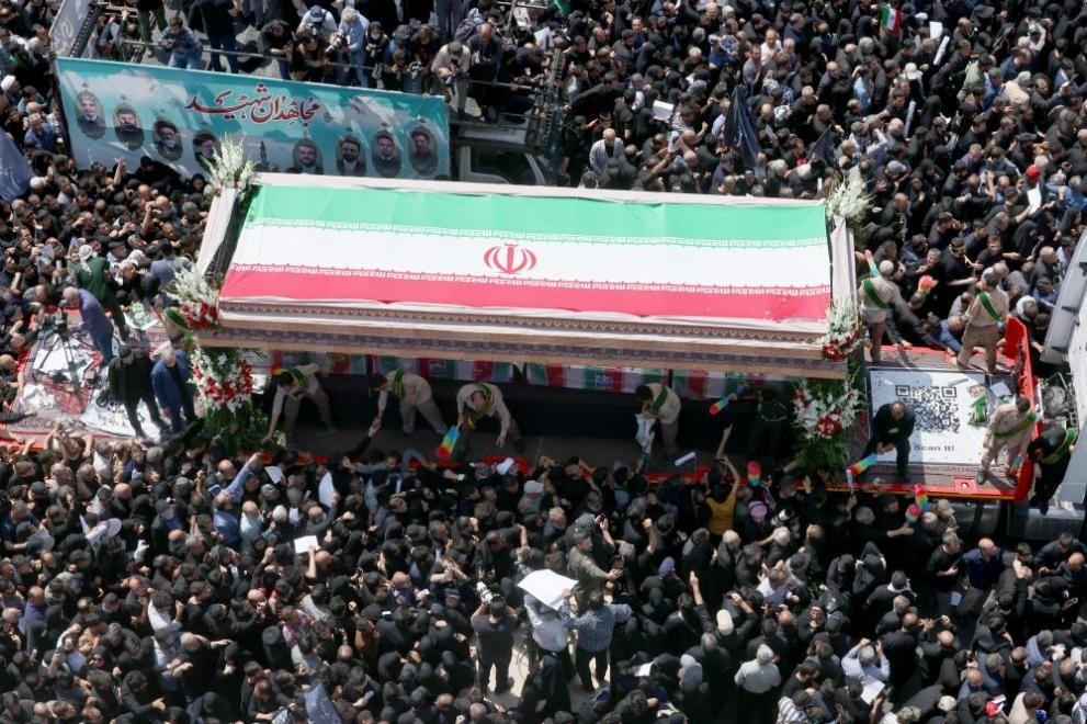 Иранският президент Ебрахим Раиси който загина в понеделник при катастрофа