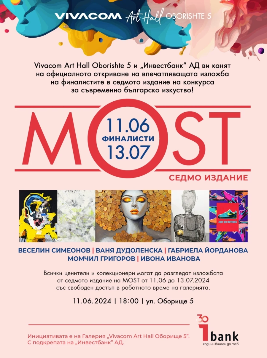 Изложба с финалистите от конкурса MOST