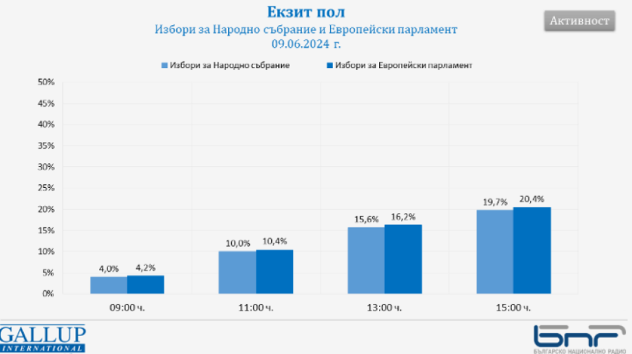 Яница Петкова: Към 15 часа около 20% е избирателната активност за парламентарните избори