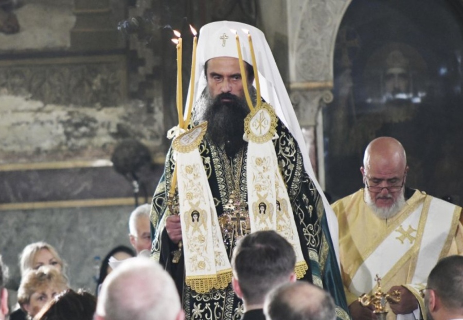 Започна интронизацията на новия български патриарх Даниил
