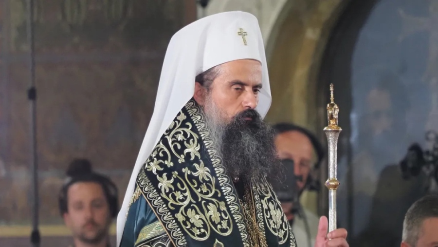 Първа литургия на новия патриарх Даниил