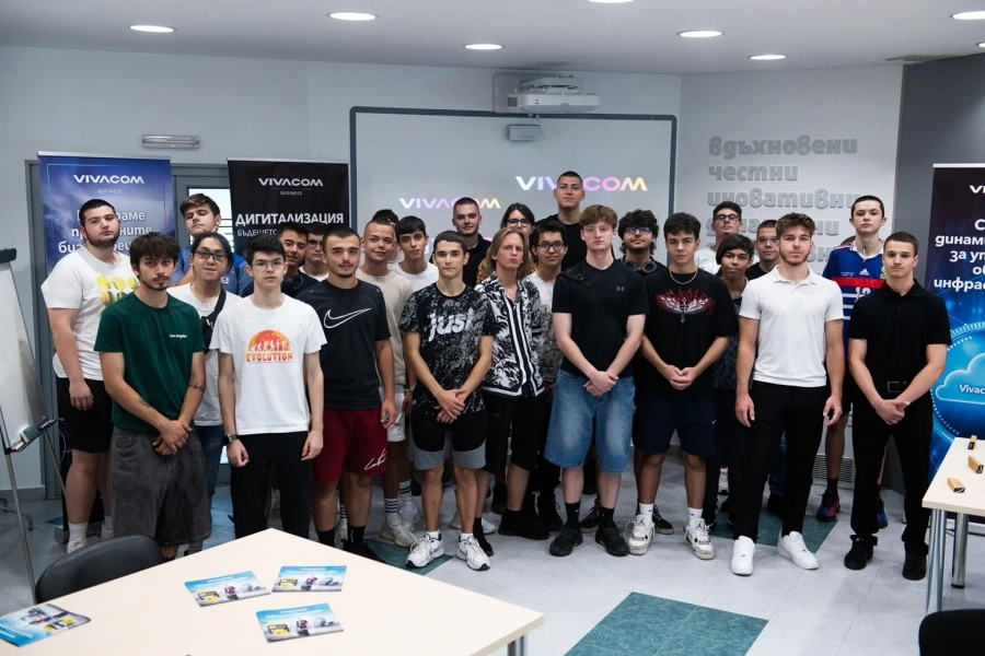 Практикантската програма на Vivacom посреща над 150 ученици от цялата страната