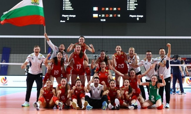 Малките Лъвици станаха европейски шампионки по волейбол  