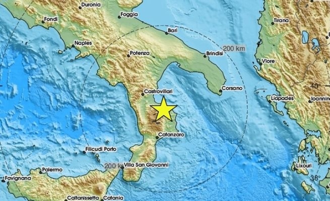 Земетресение с магнитуд 5 разтърси Южна Италия