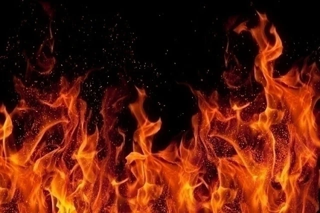 10 екипа на пожарната и хеликоптер гасят огъня край Харманли