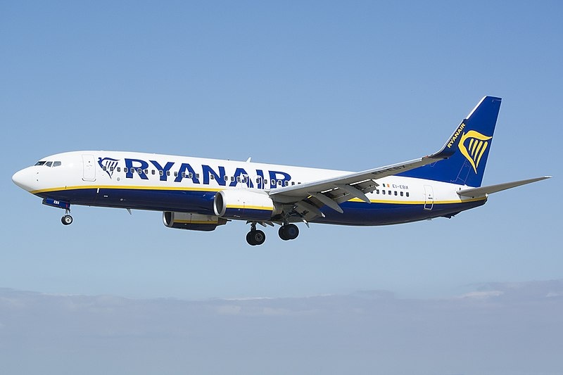 Нискотарифната авиокомпания Ryanair разширява своята мрежа от дестинации с директна