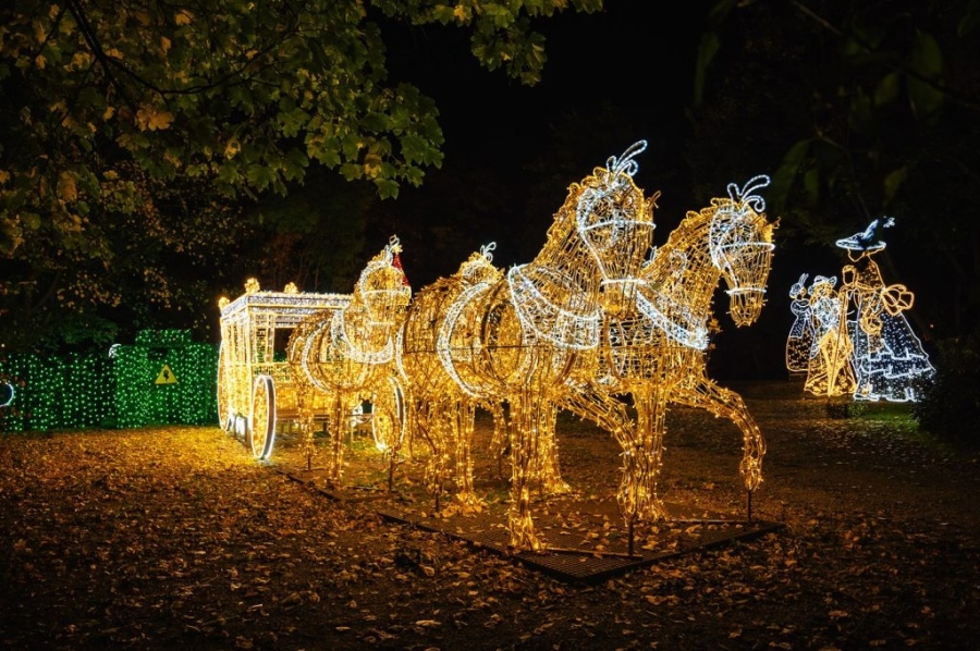 Дядо Коледа пристига в Lumina Park в София