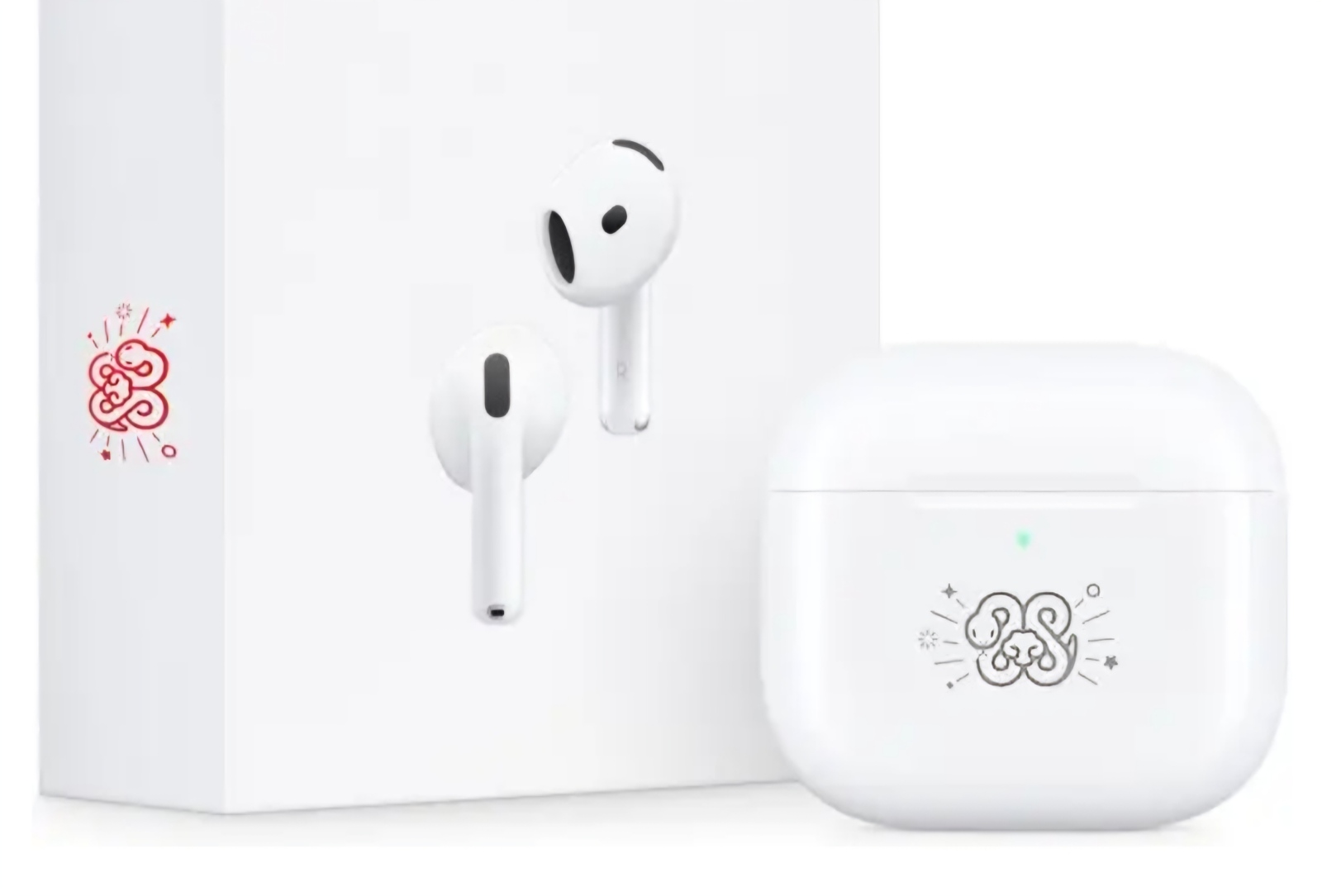 Apple представи лимитирана серия AirPods 4 Годината на змията С