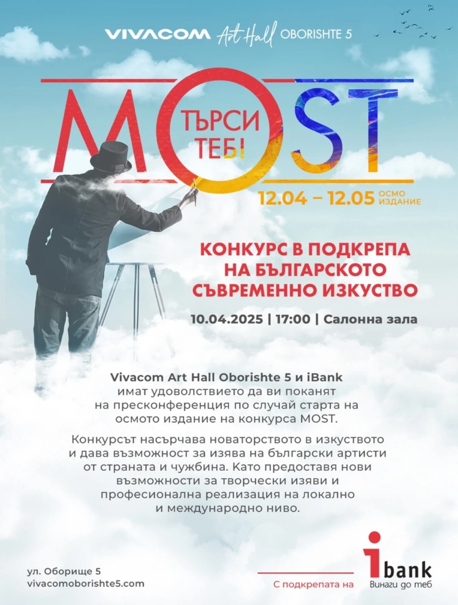 Стартира осмото издание на конкурса MOST