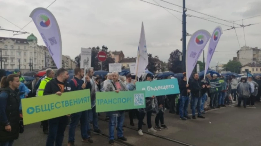 Градският транспорт в София пак на протест