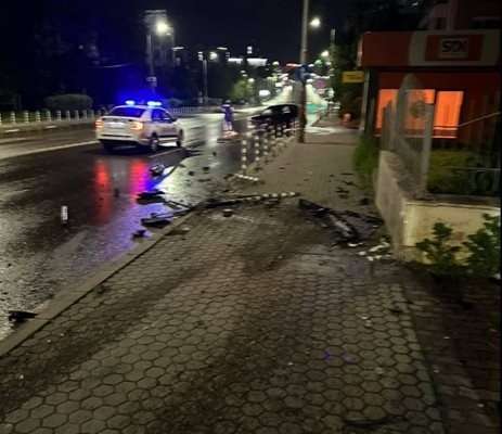 Тежка катастрофа на булевард Черни връх в София