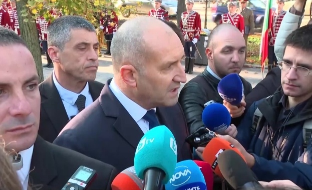 Румен Радев: Моята кауза като президент е демокрацията, държа хората да бъдат чути за еврото