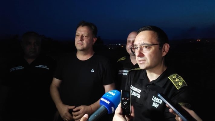Гл. комисар Джартов: Овладян е пожарът край Арбанаси
