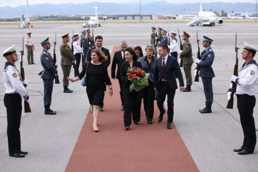 Председателят на парламента на Албания Елиса Спиропали е на посещение в България