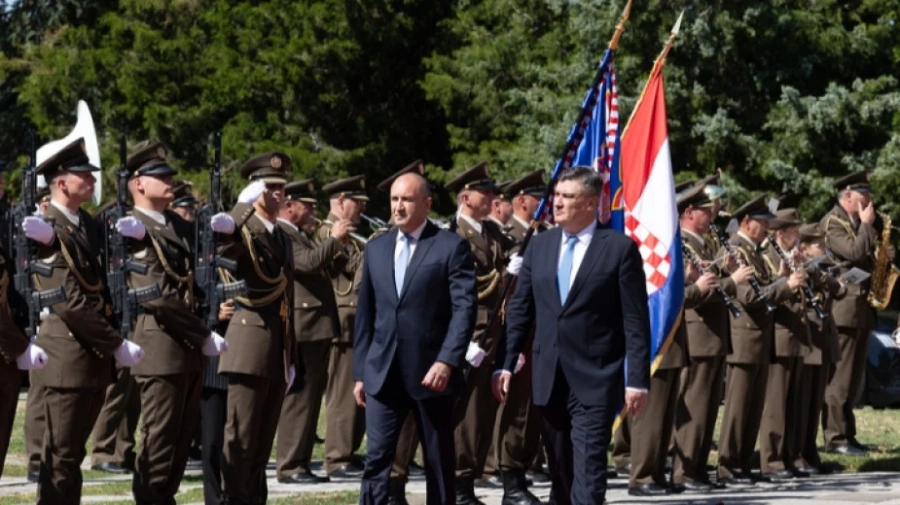 Втори ден от визитата на Румен Радев в Хърватия