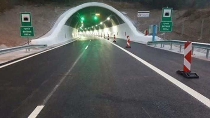 Затварят тунел Витиня към София за два дни заради ремонт