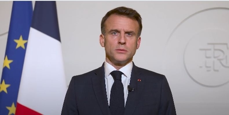 Макрон: Ще поддържаме натиска срещу Русия, докато продължава агресивната й война
