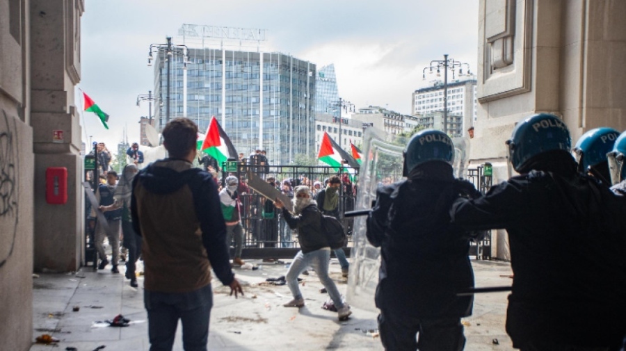 Хиляди италианци подкрепиха с митинги и шествия мирното население на Палестина