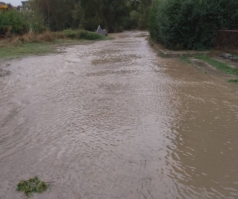 Наводнение в морския курорт Лозенец