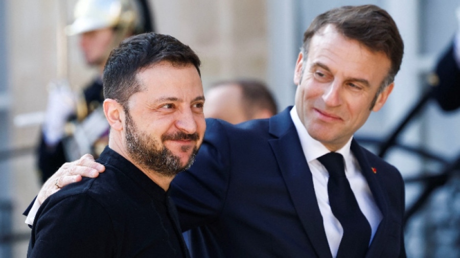 Зеленски и Макрон обсъждат нова френска подкрепа за Украйна