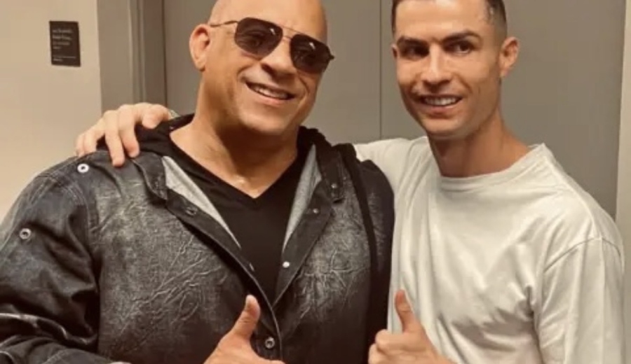 Вин Дизел вкара Кристиано Роналдо в Бързи и яростни