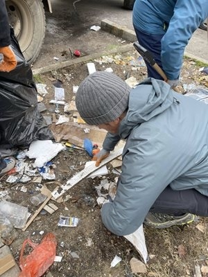 Васил Терзиев чисти в Люлин