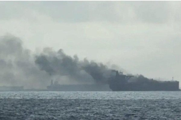 Украински дрон камикадзе е ударил петролния танкер в Черно море