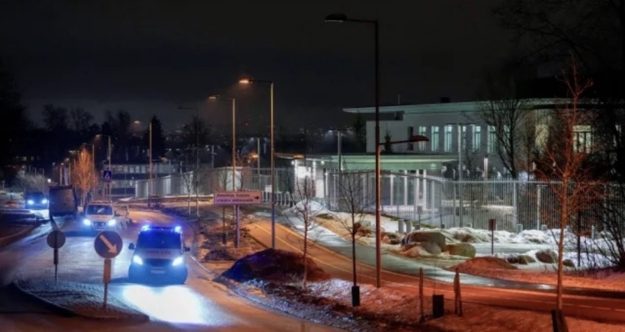 Взрив в посолството на САЩ в Осло