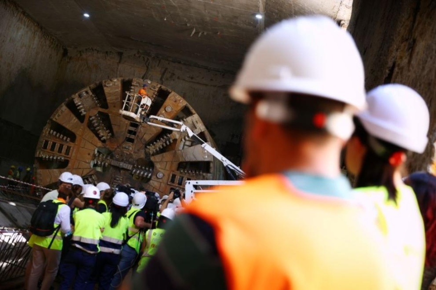 Около 50% от тунела на метрото през Слатина е изграден