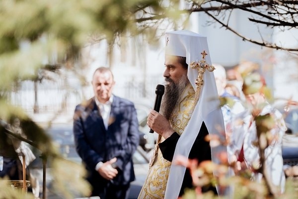 Патриарха посети Пирогов в Световния ден на здравето