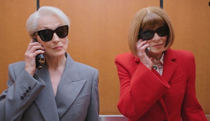 Ана Уинтър и Мерил Стрийп се събраха за историческа фотосесия във Вог