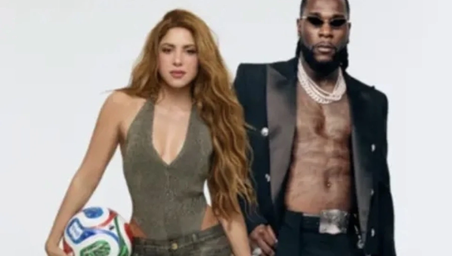 Шакира и Burna Boy обединяват музика и футбол в глобална кауза за Fifa World Cup 2026™