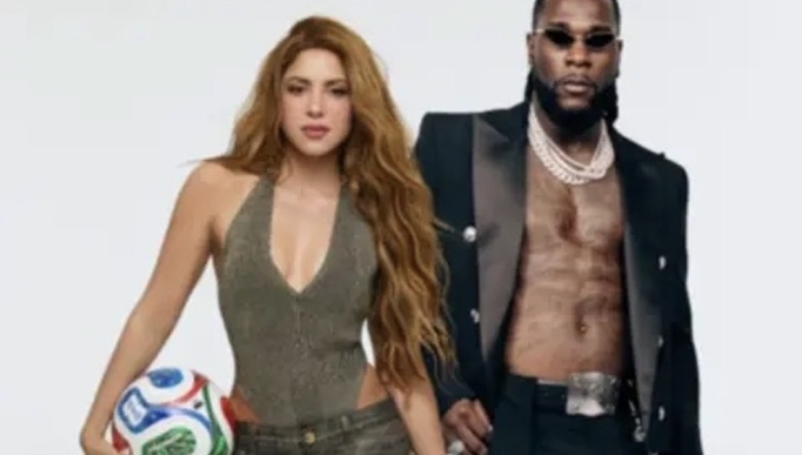 Шакира и Burna Boy обединяват музика и футбол в глобална кауза за Fifa World Cup 2026™