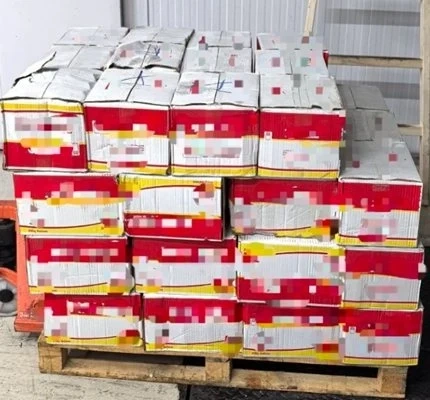 Задържаха близо три тона нелегални животински продукти на Капитан Андреево