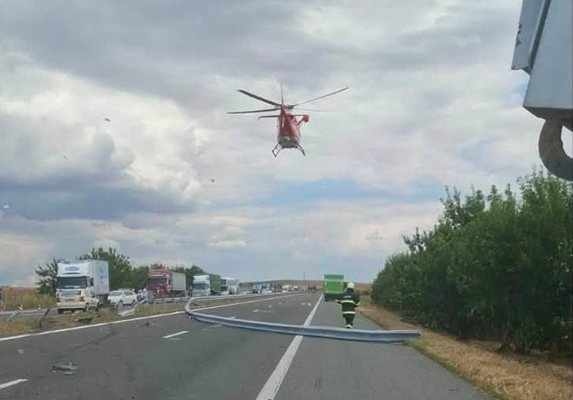 Двамата пострадали в тежката катастрофа на Тракия са в стабилно състояние