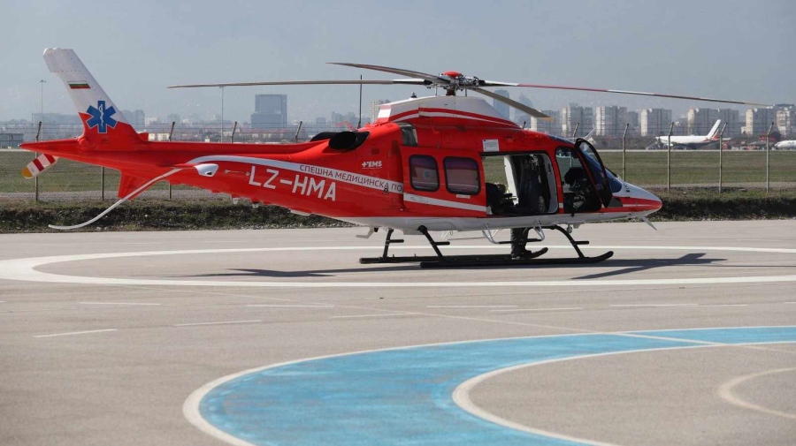 Държавата отпуска близо 5 млн. € за медицинските хеликоптери