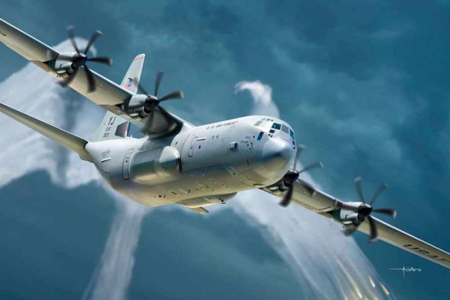 Американски самолет С-130 кацна на летище Васил Левски в София